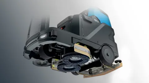 Fimap MMg Orbital ride-on scrubber – view 2