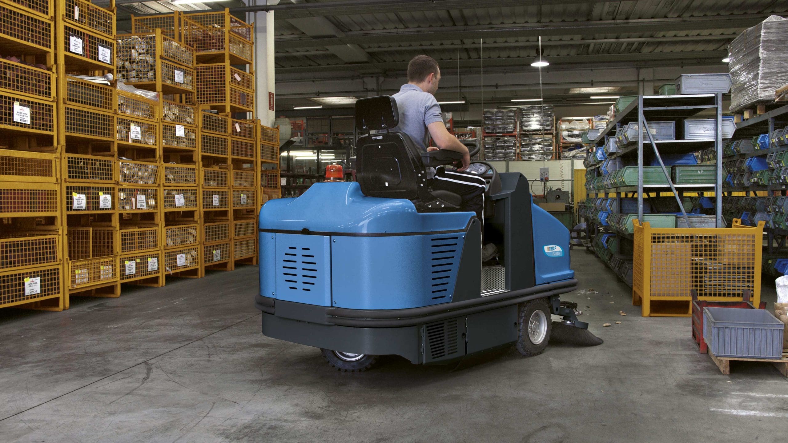 Factory Sweeping - Commercial Sweeping Machines