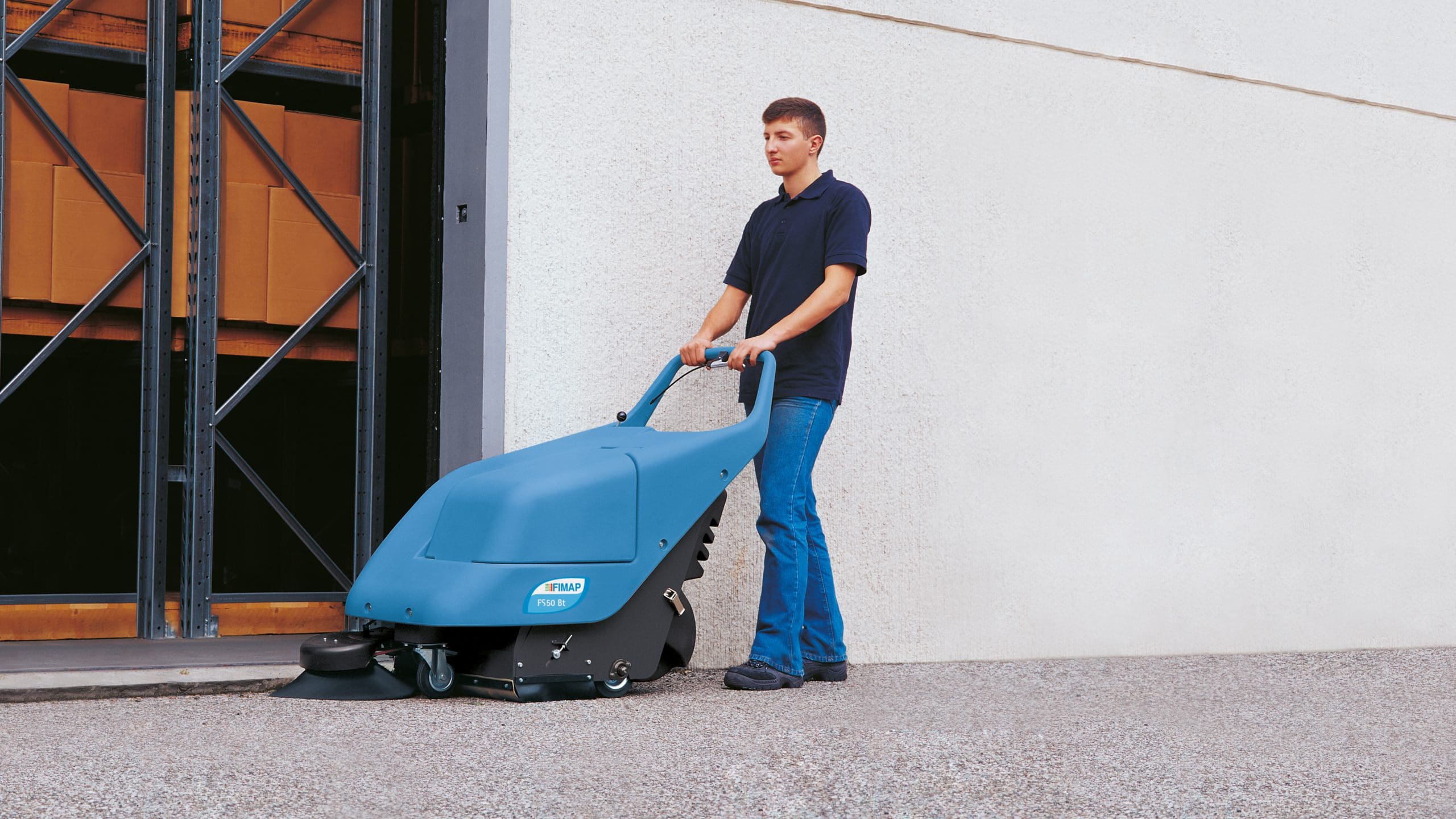 Fimap Walk Behind Sweeper Machines | Sweeper Sales